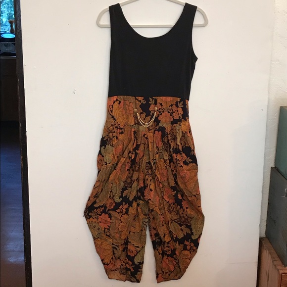 Vintage Other - Vintage Paisley Jumpsuit